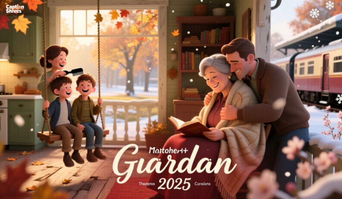 Emotional Mother-Son Captions