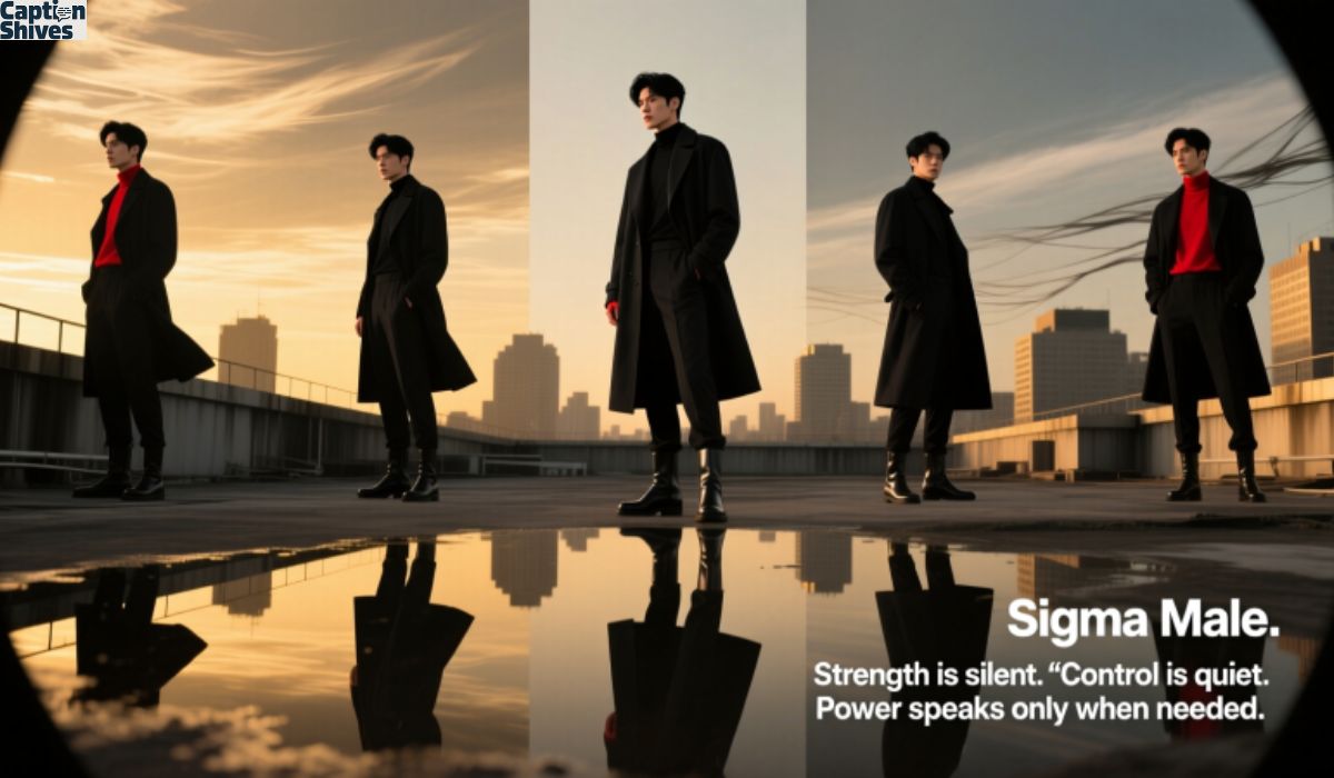 Sigma Male Instagram Captions