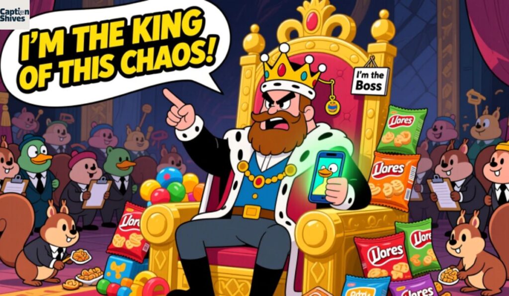 Funny King Attitude Captions
