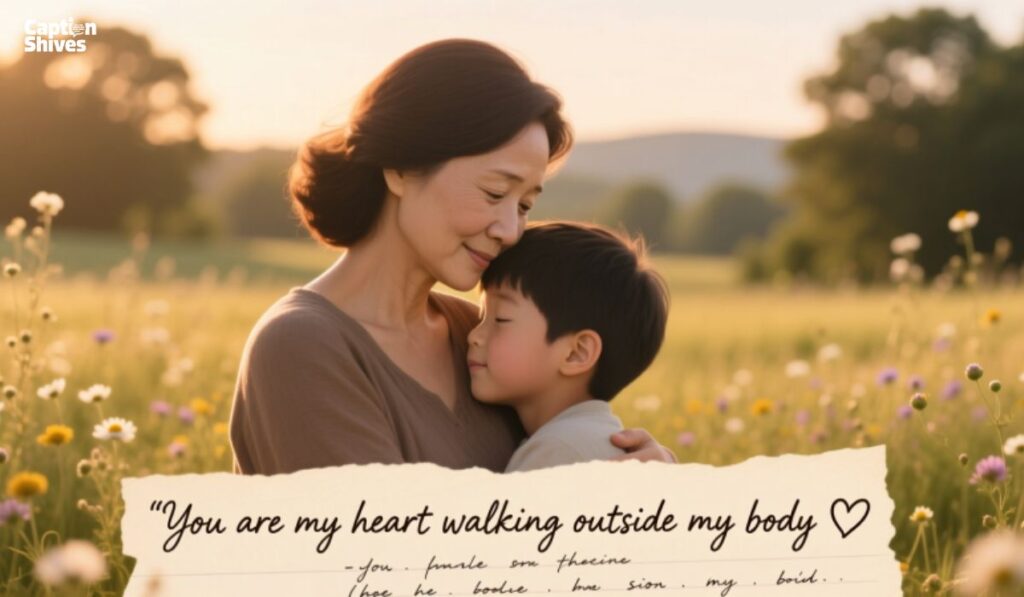Heartfelt Mother-Son Captions