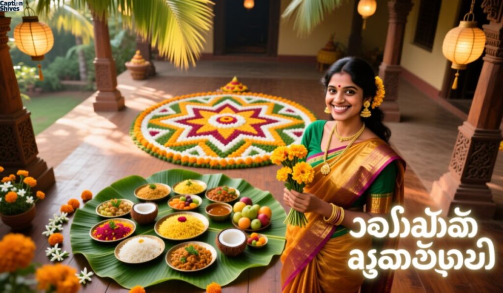Joyful Onam Spirit Greetings For Instagram Sharing