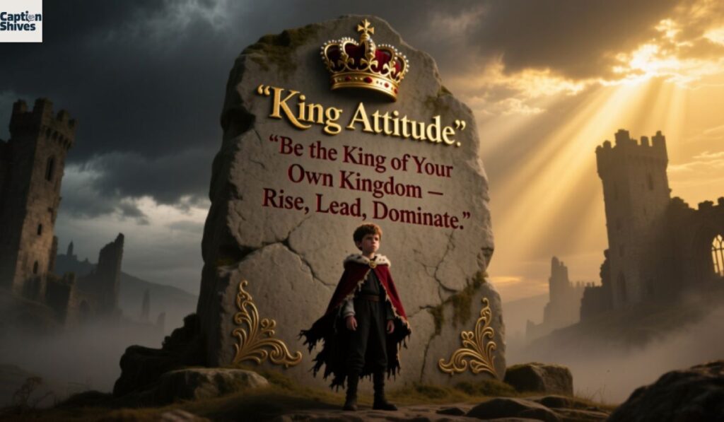 King Attitude Quotes for Boys