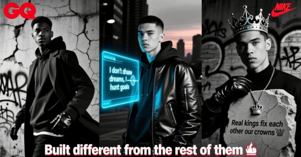 Personality Captions for Boys