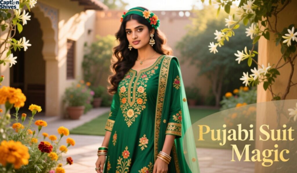 Punjabi Suit/Dress Captions for Instagram
