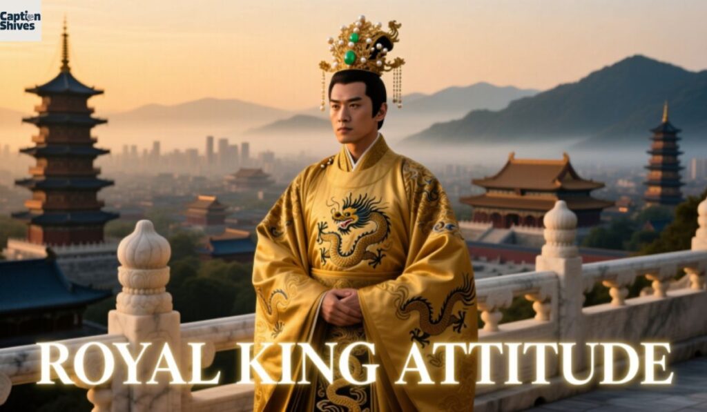 Royal King Attitude Captions
