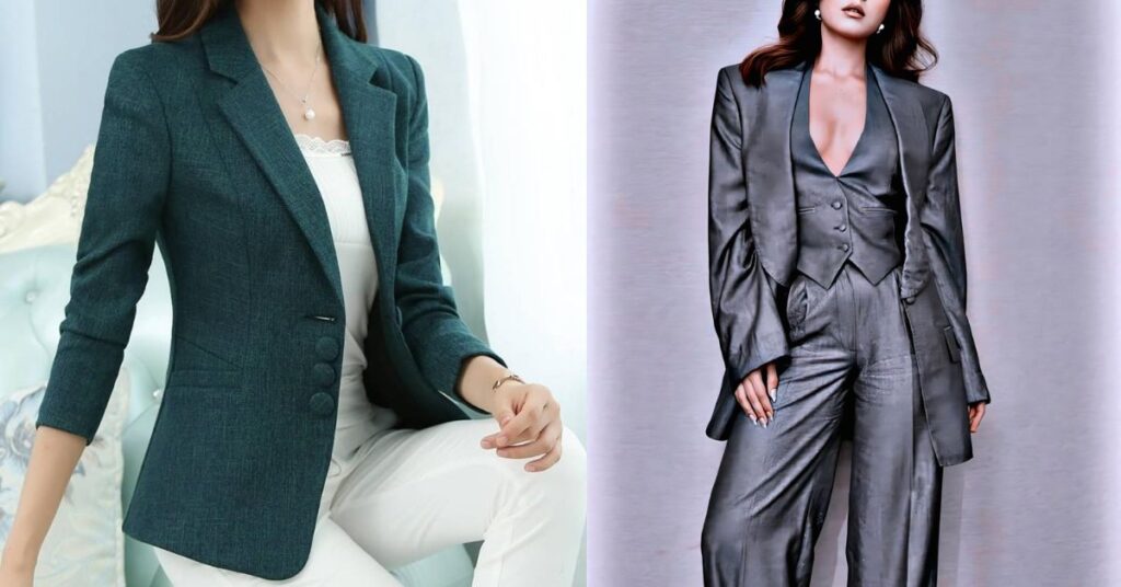 stylish Blazer Captions