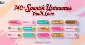 Spanish Usernames You'll Love