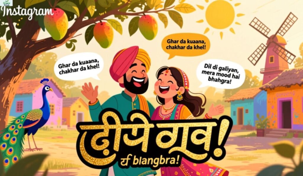Fun Punjabi Captions for Instagram That Bring Smiles
