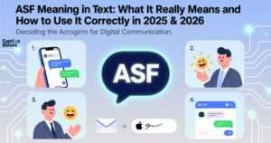 ASF Meaning in Text