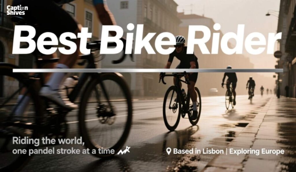 best-bike-rider-bio-for-instagram